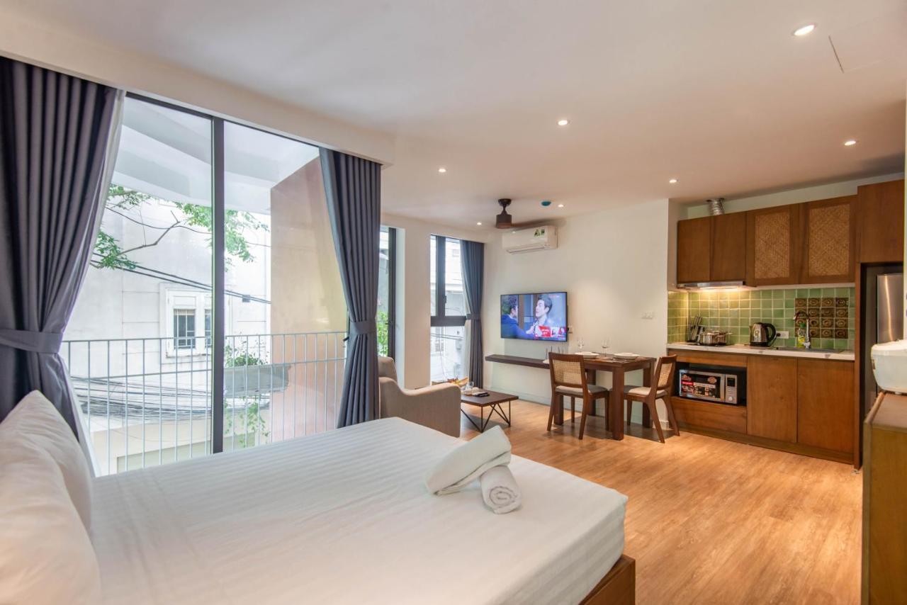 22Housing Hotel & Apartment 81 Linh Lang 하노이 외부 사진