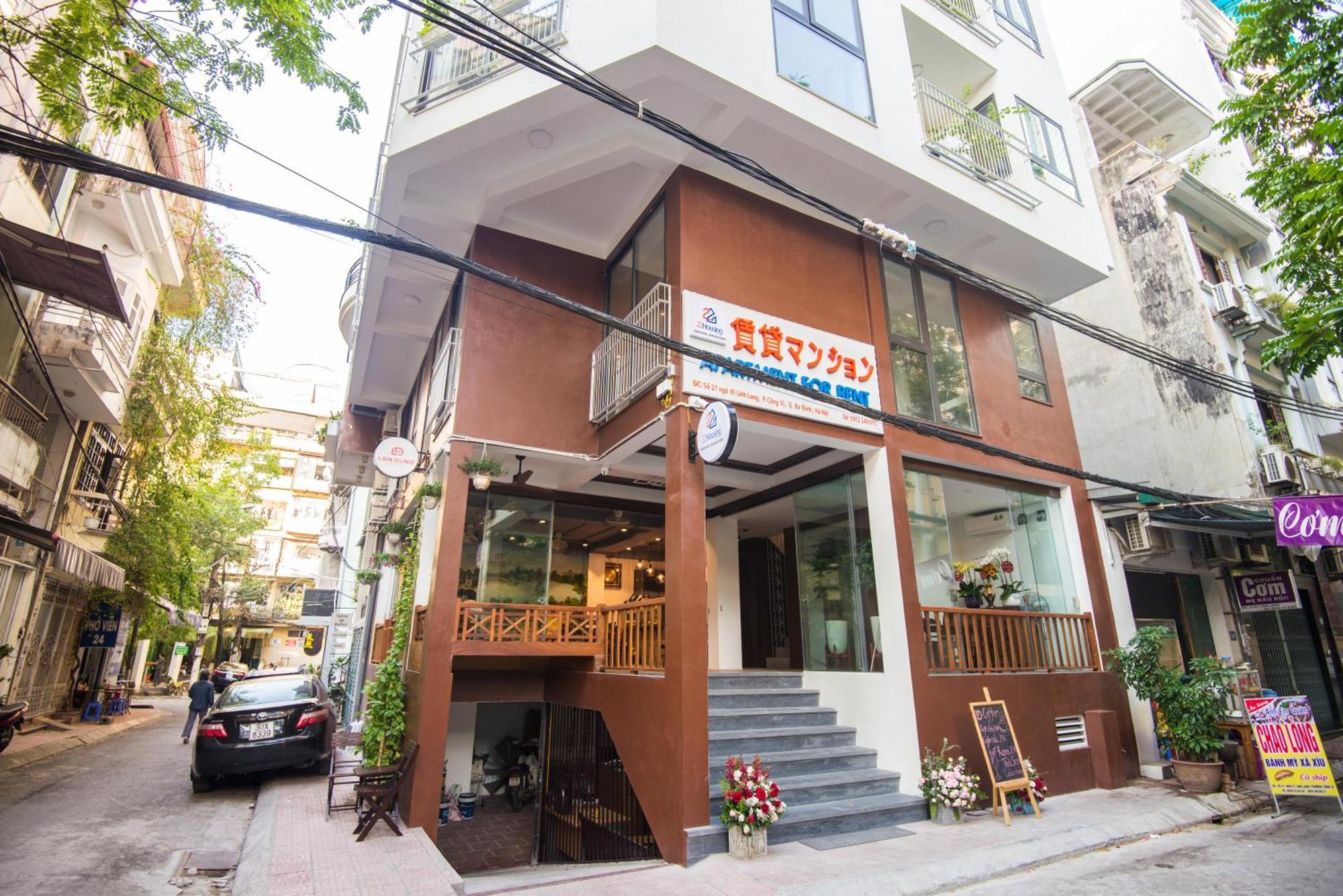 22Housing Hotel & Apartment 81 Linh Lang 하노이 외부 사진